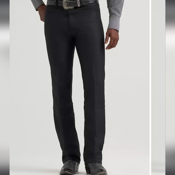 Wrangler Other - Wrangler 82BK Polyester Wrancher Black Boot Jeans Trousers